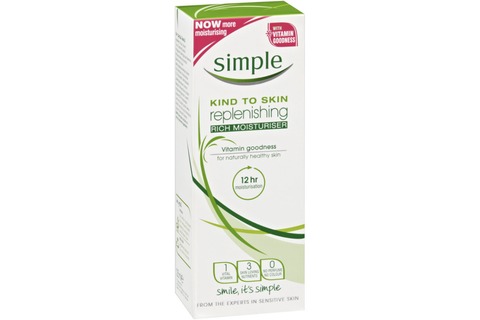 Simple Day Cream Replenishing Rich 125ml*