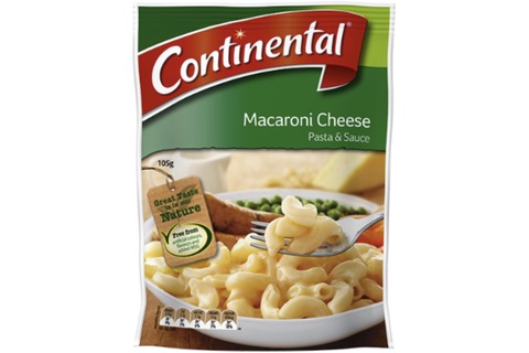 Continental Pasta Dish - Pasta & Sauce 
