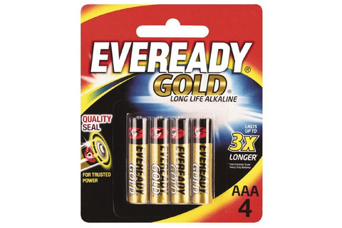 Eveready Gold Alkaline AAA Battery  