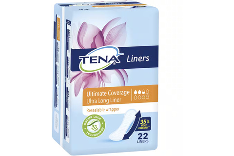 Tena Continence Liner Ultra Long 22pack 