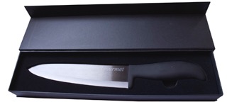 Knife Black Ceramic - Chefs 8" Knife