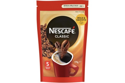 Nescafe Classic Coffee 100G Granulated Med Roast #5*